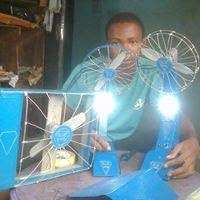 The Blue Wind Fan by Michael Ukoma 
