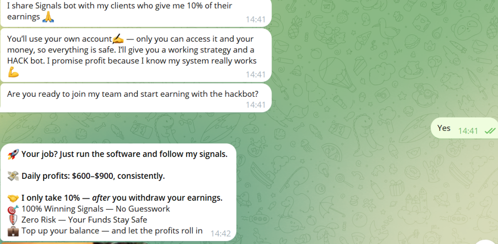 forex hackbot is a scam