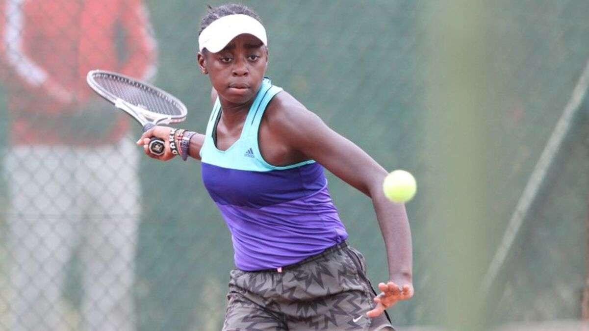 Angella Okutoyi, Kenya's first tennis player to win the Wimbledon Grand Slam championship