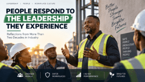 People respond to the leadership they experience. Explore how leadership shapes employee trust, accountability, safety culture, engagement and performance.