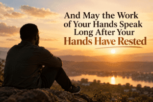 May the work of thy hands speak